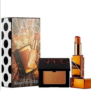 NARS Mini Bronzer in Laguna and Mini Afterglow Lip Balm in Laguna